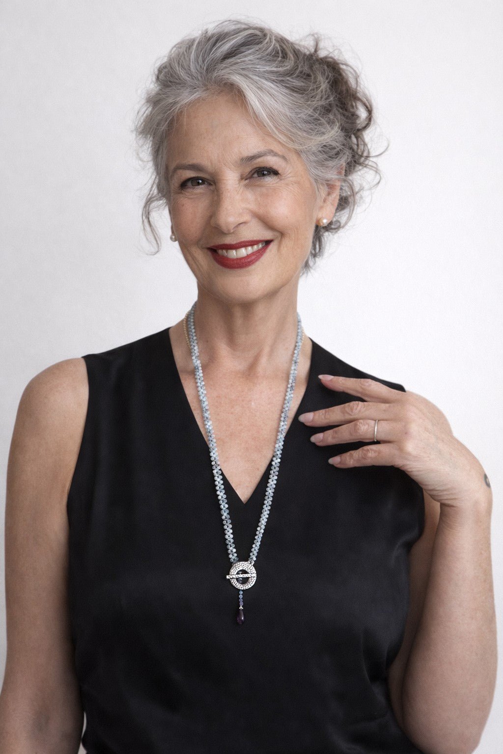 Triad - Aquamarine and Amethyst - Carla Ciminera